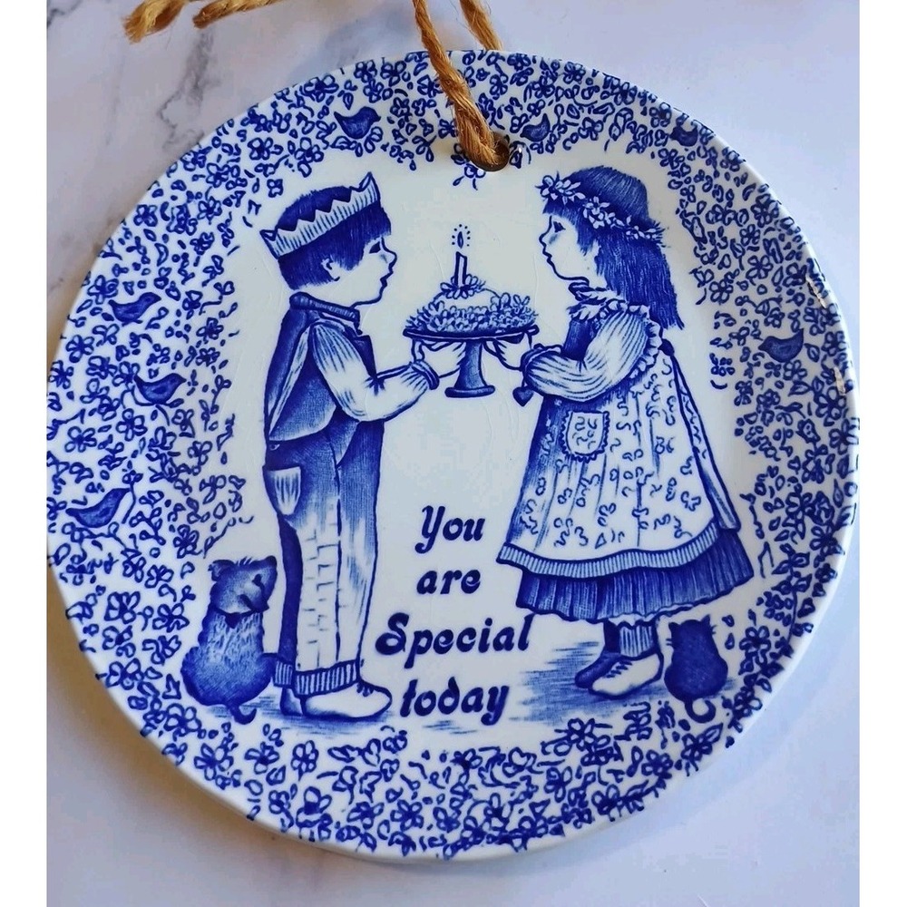Royal Crownford Ironstone Staffordshire England Plate 6" -You Are Special‎ Today